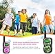 Walkie Talkie für Kinder, Geschenke 3-12 Jahre, Jungen, Mädchen, 3 km Lange Reichweite, Walkie-Talkies mit VOX, LCD mit Hintergrundbeleuchtung, Taschenlampe, Abenteuer im Freien (3 Stück Camouflage)