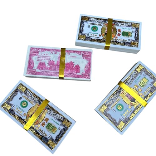 Billets fantômes en Dollars américains lot de 10 faux billets de banque