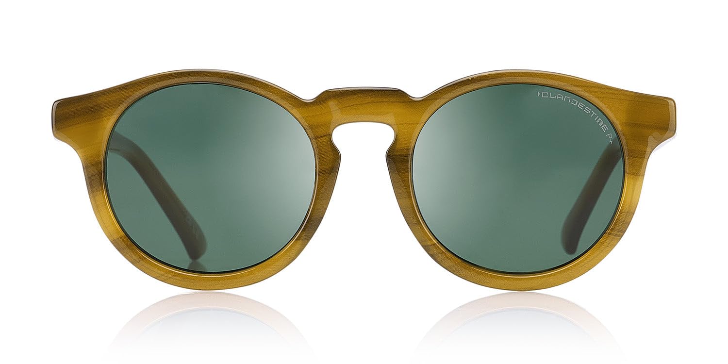 CLANDESTINE Round Gafas Unisex adulto (Pack de 1)