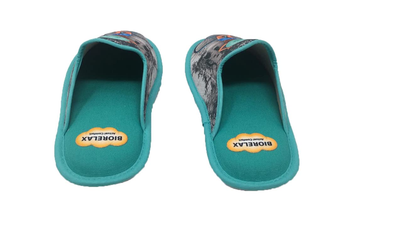 Zapatillas de Estar por casa/Mujer/Niña/Biorelax/Puntera Cerrada/Empeine: Lona/Suela: Goma/Talón Acolchado