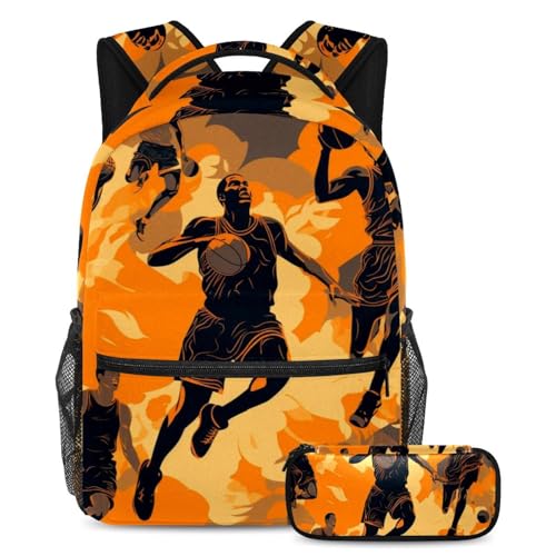 Sac d'école de basket-ball multicolore ados pour le sport