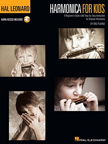 Harmonica for Kids by Eric Plahna | Beginner Diatonic Harmonica Method with Online Audio | Step by...