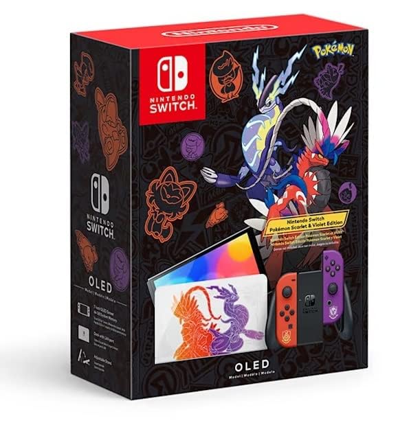 Image of Nintendo Switch OLED Model with Joy-Con (Pokemon Scarlet & Violet Edition)
