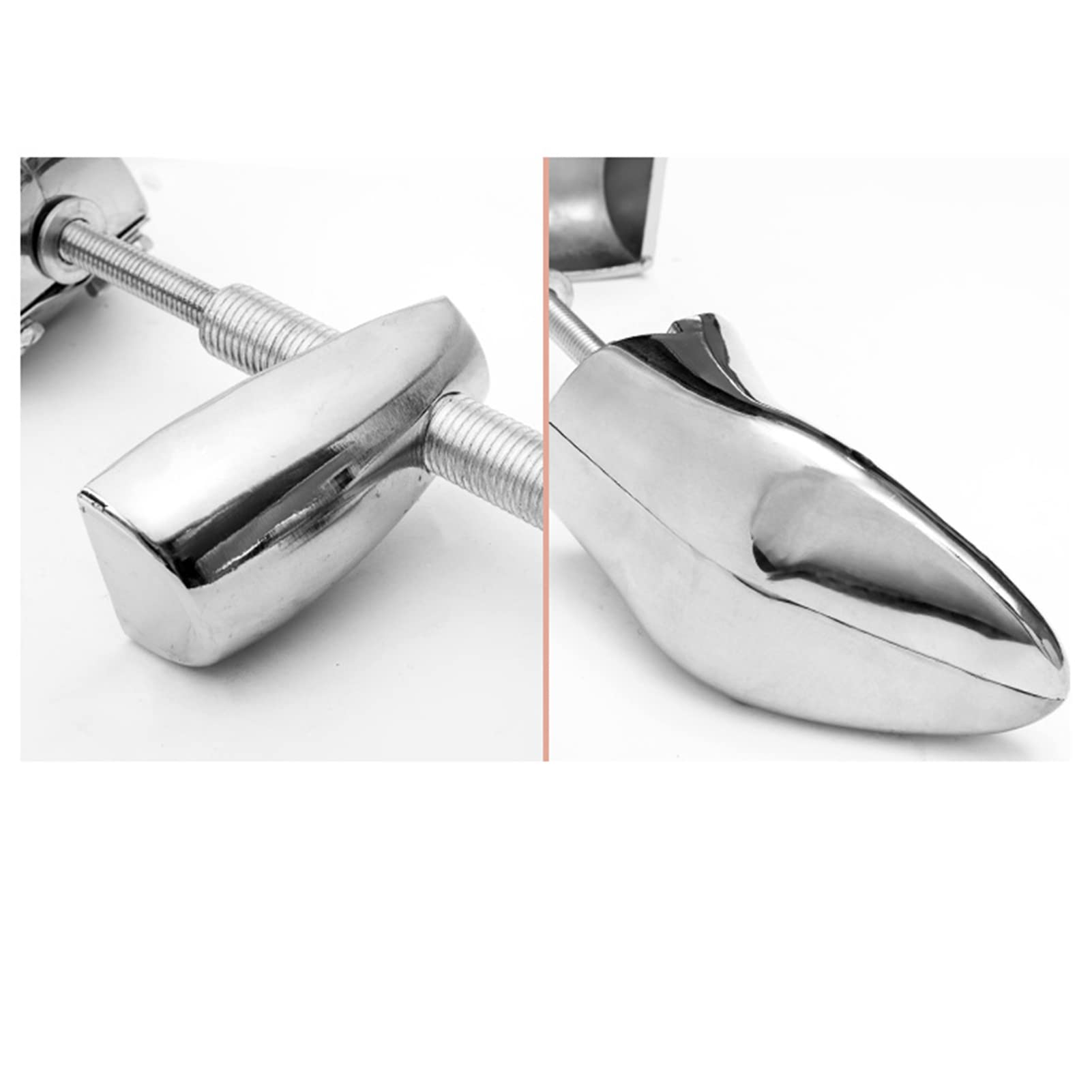 Professioneller Schuhspanner aus Metall, Schuhspanner Herren und Damen, 1 Paar Schuhdehner mit Schuhanzieher oder zusammenklappbarem Stiefelformer enthalten