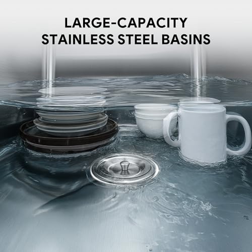 Commercial Stainless Prep Sink Table