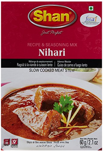 Shan Mix, Curry Nihari, 2.1-Ounce (Pack of 6)