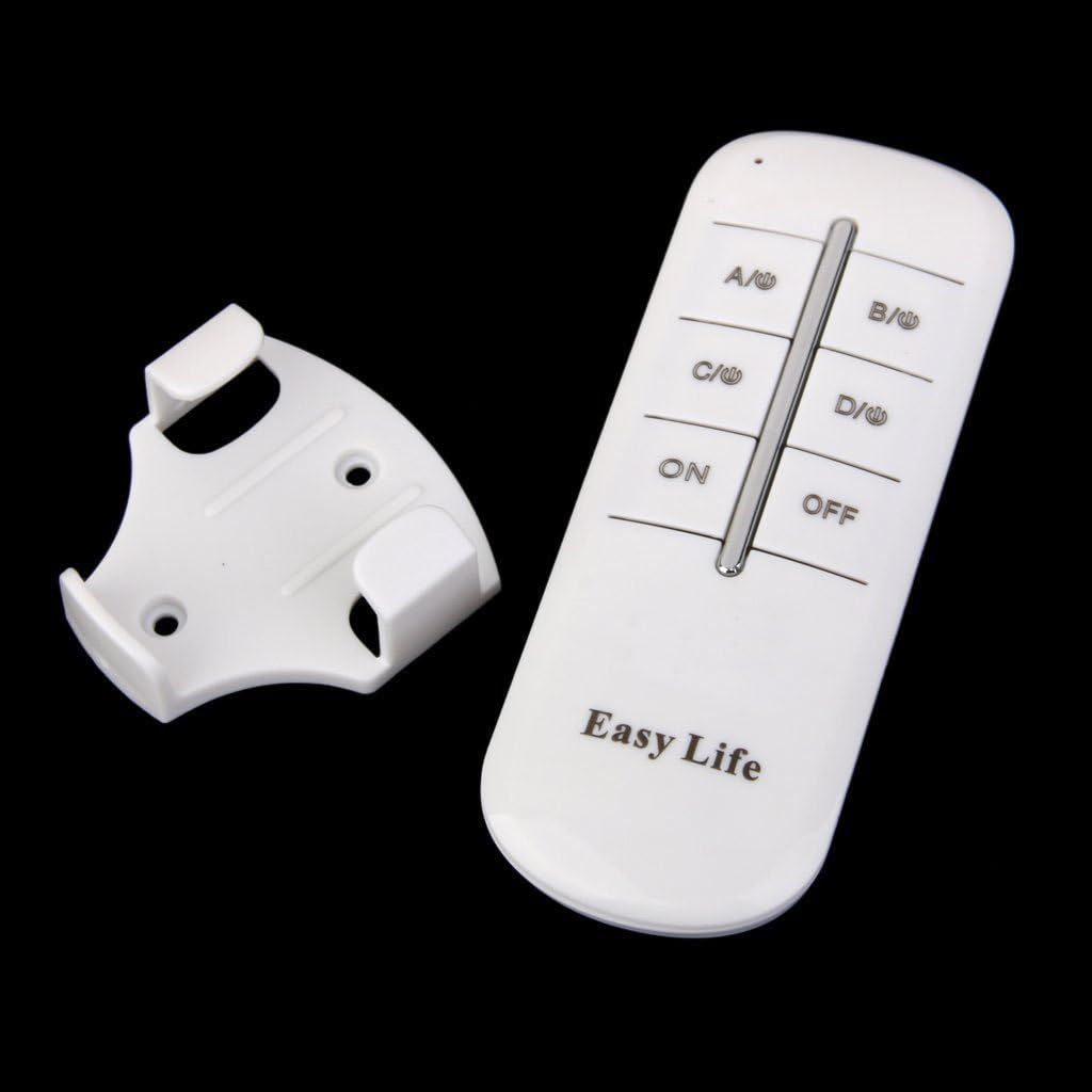 NAMVO Wall Switch and Remote Control 4-Way ON/Off Light Digital Wireless Switch 200V-245V Digital Light Radio - Image 5