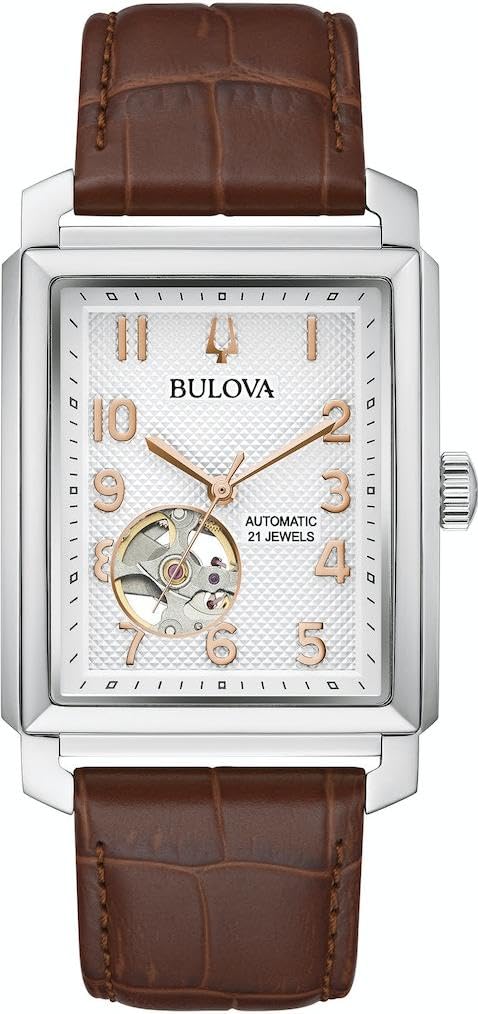 Bulova Mens Automatic Analogue Watch Sutton Automatic
