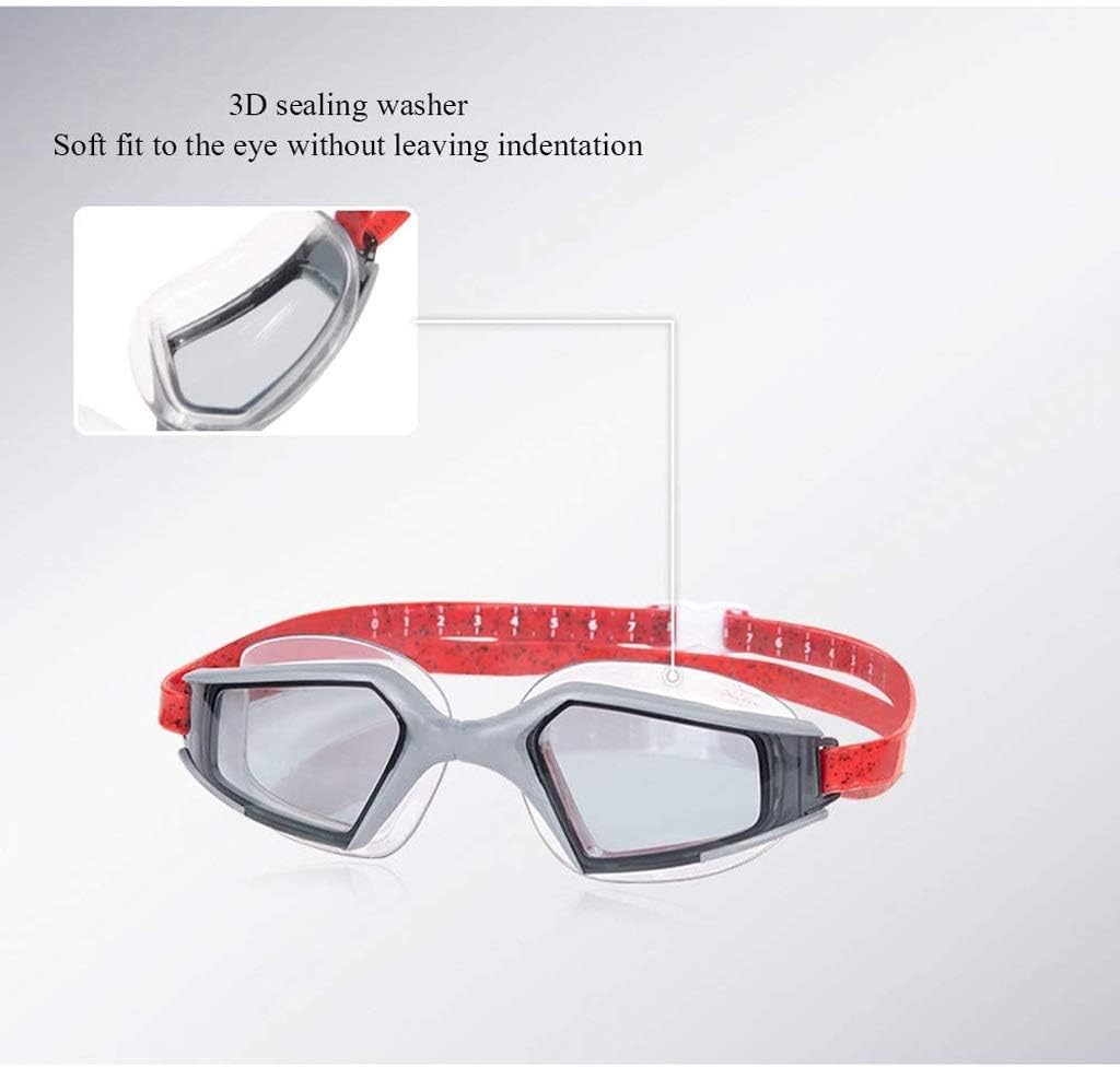Swim Goggles, Swimming Goggles No Leaking Protection Clear Vision Triathlon Swim Goggles for Adult Men Women Youth Teens