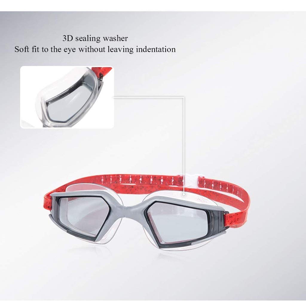 Occhialini da Nuoto, Occhialini da Nuoto Nessuna colatura Protezione Clear Vision Triathlon occhialini da Nuoto for Adulto Uomini Donne Gioventù Teens