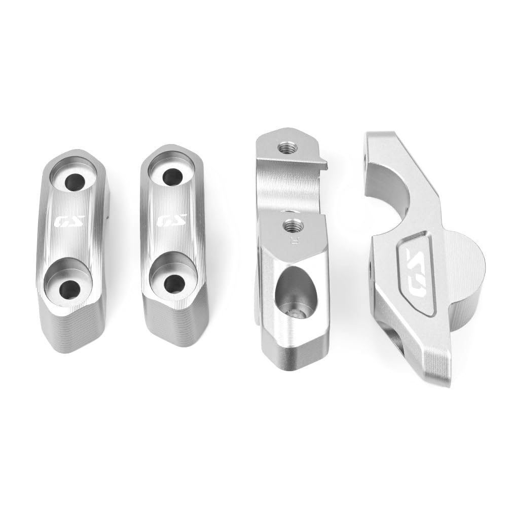 Apto para R1300GS R 1300 GS Adventure R 1300GS ADV 2024 2025 GS 1300 Motocicleta CNC Manillar Riser Bar Mount Grip Clamp Kit gs1300 R1300 GS Accesorios