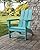 POLYWOOD AD420BL Modern Adirondack Chair, Black