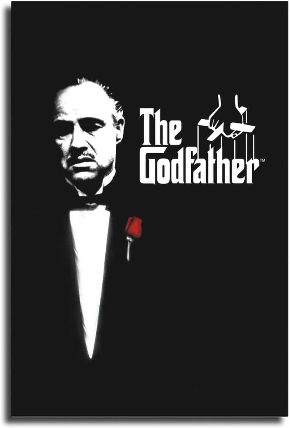 HHGaoArt The Godfather Poster Classic Gangster Movie