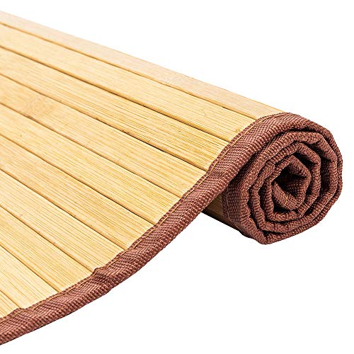 Bamboo Outdoor Rug 5' X 8' Large Sized Indoors Outdoors Mat
