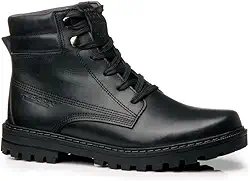 Bota Masculina Jungle Couro Anilina Preto Pegada 181553-02
