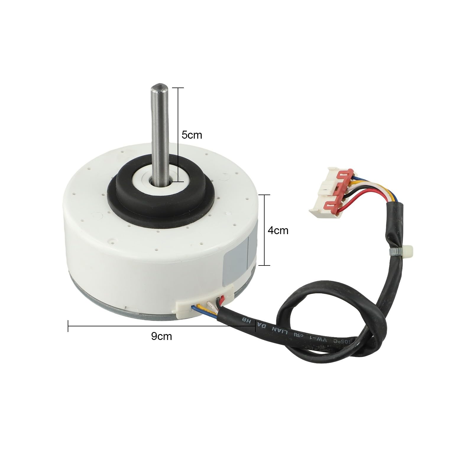Bürstenloser Gleichstrommotor für Midea Inverter Klimaanlage, 20W WZDK20-38G (ZKFP-20-8-6), DC280V 1300r/min Ersatz Lüftermotor