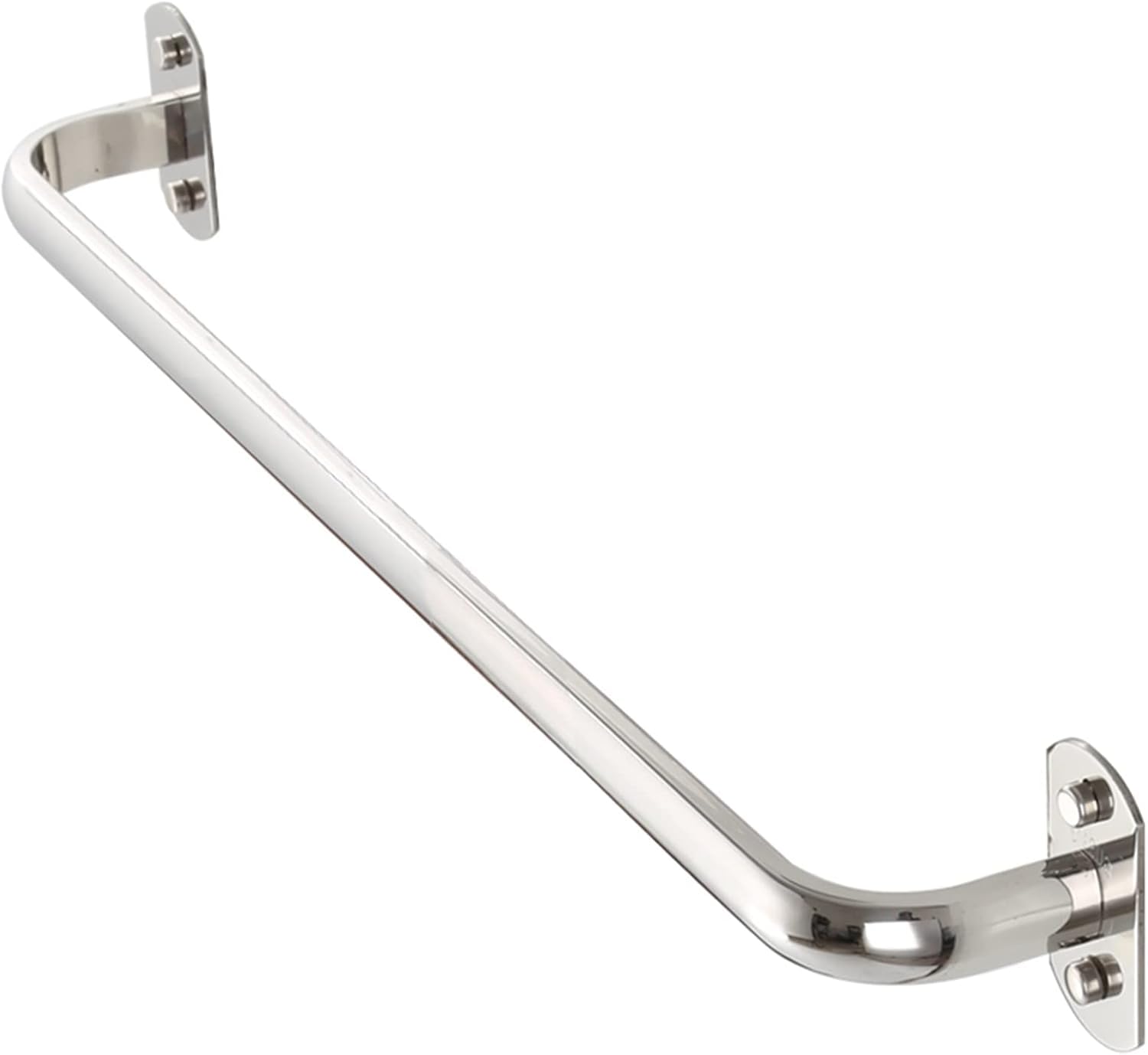 Stainless Steel Towel Bar Rail - Wall Mounted Bath And Kitchen Towel Holder Rack With Polished Finish,50CM