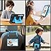 Fintie Kids Friendly Case for Samsung Galaxy Tab S10 Lite/ S10 FE/ S9 FE 10.9 Inch/Tab S9 11 Inch, Fully-Body Rugged Heavy Duty Shockproof Protective Case with Kickstand & Shoulder Strap, Black/Blue