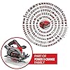 Einhell Professional Sega circolare manuale a batteria TP-CS 18/165 Li BL - Solo Power X-Change (18 V, Brushless, lama Ø 165 mm, regolazione dell'angolo di taglio senza attrezzi, senza batteria)