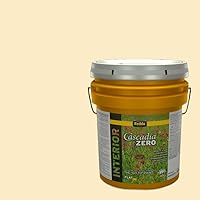 Vista 203 de Rodda Paint CASCADIA ZERO Interior Semi-Gloss Paint & Primer in One, Quart, Gold Tweed