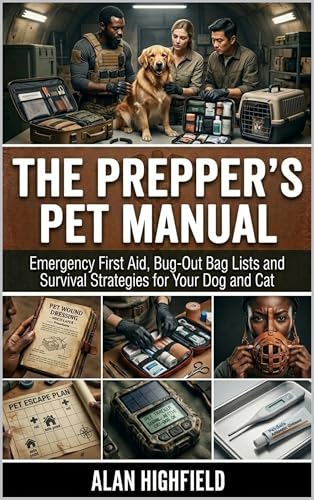 The Prepper’s Pet Manual: Emergency First Aid, Bug-Out Bag Lists & Survival Strategies for Your Dog and Cat | For Any Emergency Situation | Bug Out Bag Tips & Tricks | Disaster Proof Your Pets Now
