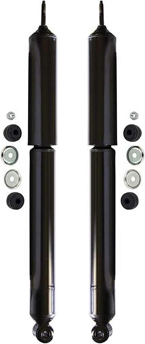 Detroit Axle - 4WD Shock Absorbers for 1997-2003 Ford F-150 [Exc. 7700 GVW Package] 1998 1999 2000 2001 2002, 4 Front Rear Shock Absorbers Assembly Shocks Replacement