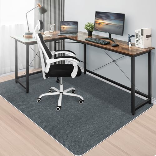 �yAmazon.co.jp����z�f�X�N�`�F�A�}�b�g�y�唻�T�C�Y160×140cm 2���z����4mm ���ی�}�b�g HAODEMI �_�C�j���O�}�b�g �Q�[�~���O�`�F�A ���ی� ���h�~�z�� ���}�b�g �����΍� ����~�� �J�b�g���R���g�[�Ή� (�_�[�N�O���[)