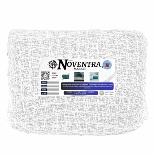 Image of Anti-Bird Pigeon Net for Balcony | Bird Protection Net, White, 15Ft X 70Ft | UV Resistant HDPE Mesh | Strong & Durable | Balcony, Windows & Terrace Protection