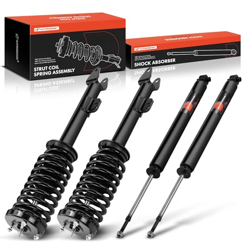 A-Premium Set (4) Front and Rear Complete Struts and Coil Springs Assembly & Shock Absorber Compatible with Dodge Charger 2006-2010, Magnum 2005-2008 & Chrysler 300 2005-2010, 2.7L 3.5L, RWD