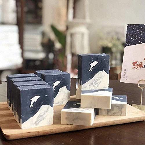 Image of Dolphin Shaped Long Tube Silicone Mold Dolphin Column Chocolate Candy Mold Handmade Candle Mold Embed Soap Making Supplies