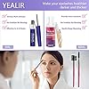 YEALIR Eyelash Growth Serum, Eyebrow Growth Enhancer,Lash Nourish Growth Serum 6ML & Eyelash Cleanser 60ML Kit, Lash Serum for Longer Fuller Eyelashes and Brows with Natural Extract