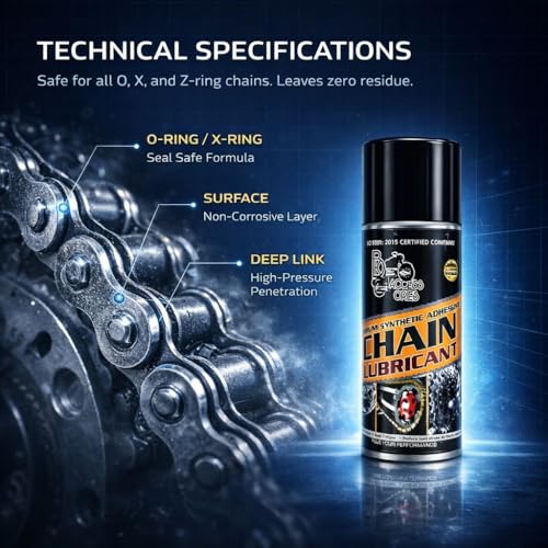 Image of Bike Chain Lube Spray 150ml | Long-Lasting Weather Proof Chain Lube Reduces Friction & Wear With Anti-Rust & Corrosion Protection | Safe on Standard