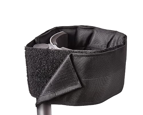 ToolPro Professional Grade Adjustable Aluminum Drywall Stilts w/Soft Straps - Adjustable Range for Drywall Installation, Painting, and More. (24-40 in. with Soft Straps)