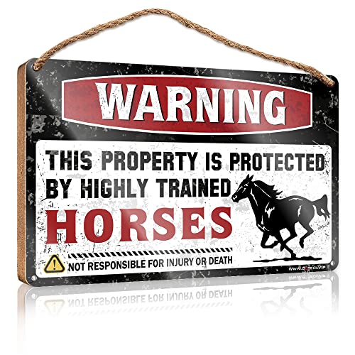 CakJuice nMOEH[TC x This Property is Protected by A High Trained Horses ؐTC nMOTC ItBXhATC ʔ (TCY:23X35CM)