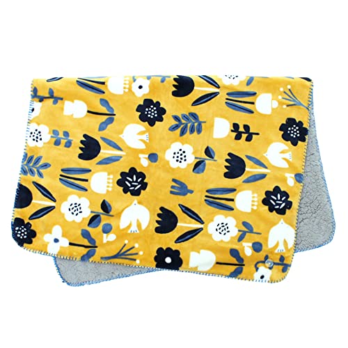 ｽﾜﾝﾈﾙ3wayひざ掛け ﾌﾗﾜｰ/MD