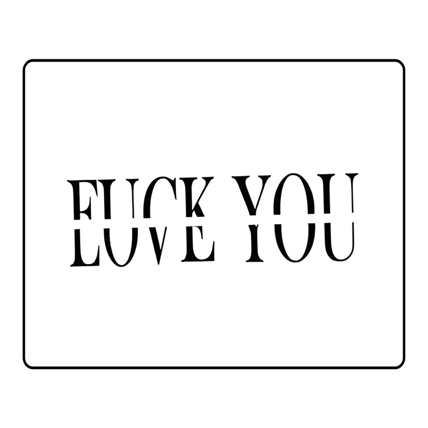Simply Inked New Fuck You Love You Semi Permanent Tattoo, Designer Semi-Permanent Tattoo for Girls Boys Men Women waterproof Sticker Size: 2.5 x 4 inch l Blue Black l 2g-image-1
