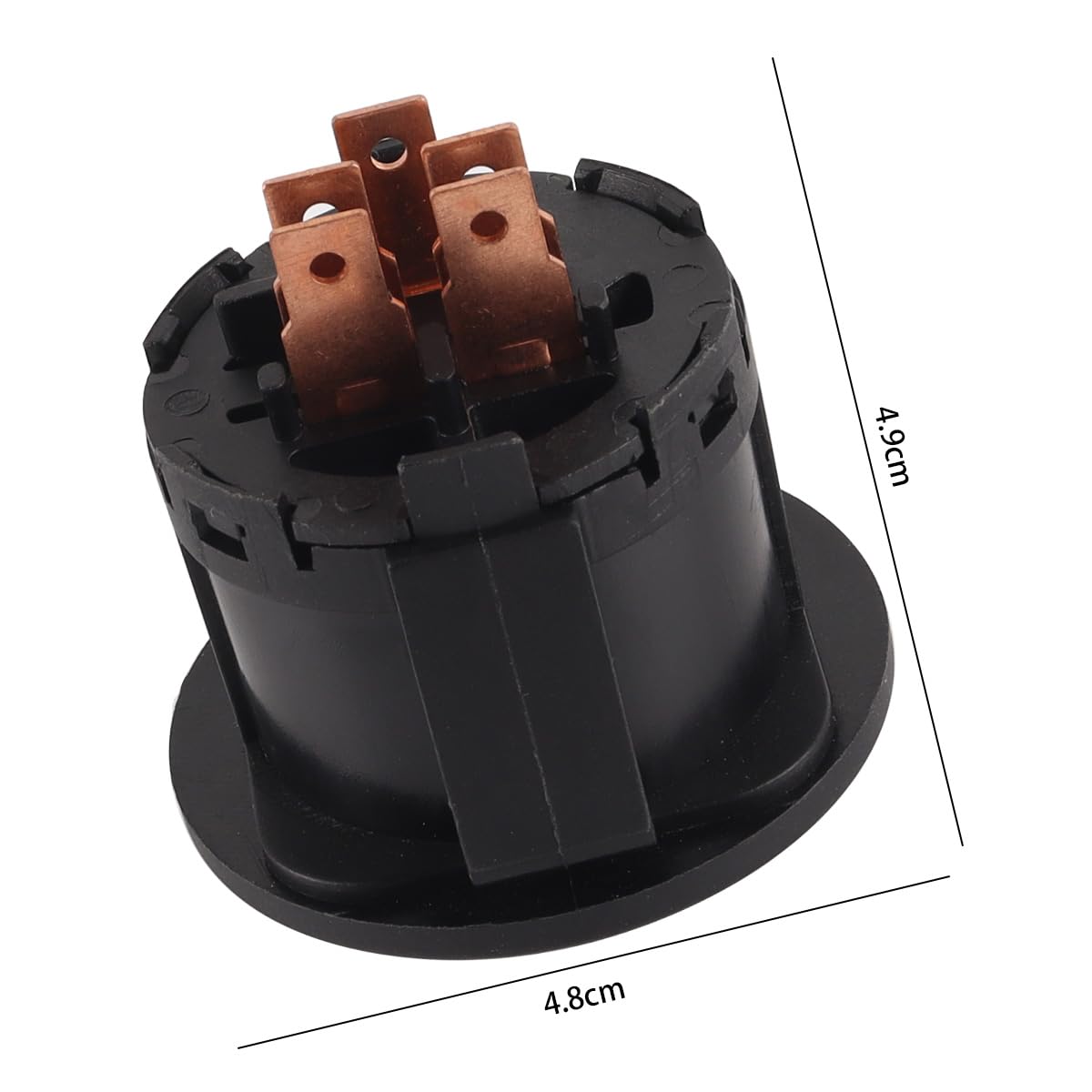 Riven Interruttore di accensione a 3 posizioni con 2 chiavi, compatibile con trattore prato RZT50 Craftsman MTD Troy-Bilt, 925-04228 725-04228
