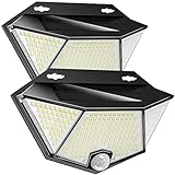 Otdair 308 LED Solar Lights Outdoor, Solar Motion Lights with 3 Lighting Modes, IP65 Waterproof...