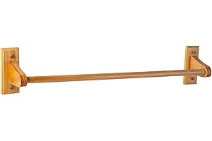 Design House 561175 24-inch Dalton Rustic Towel Bar for Bathroom Kitchen Closet...