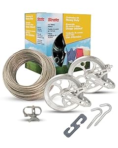 Strata 90238 Outdoor Wäscheleinen-Set 1 Stück