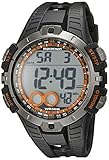 Marathon by Timex Men's T5K801 Digital Full-Size Black/Orange Resin Strap Watch