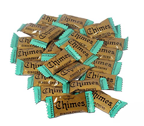 Chimes Peppermint Ginger Chews, 80 Ounce (Pack of 1)