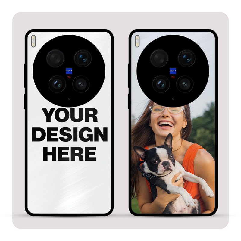 Image of Personalized Back Cover for Vivo X300 Ultra 5G | Custom Case with Name, Photo or Logo | PrintShield Hybrid with Soft TPU Grip & Scratch Protection