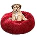 YBBT Panier pour Chien Panier pour Chat Rond Coussin de lit Moelleux pour Animaux de Compagnie Doux et Confortable, Chaud, imperméable,antidérapant et Lavable Coussin Chien Convient aux Chats,Chiens