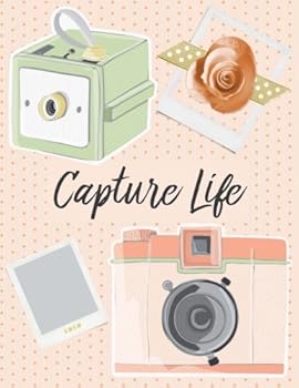 Capture Life : Vintage Cameras Notebook (Journal, Composition Book), Photographer Gifts for Women, (8. 5 X 11 Large)