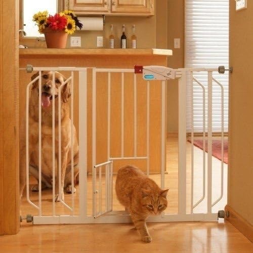 Extra Wide Pet Gate w/ Door by Carlson