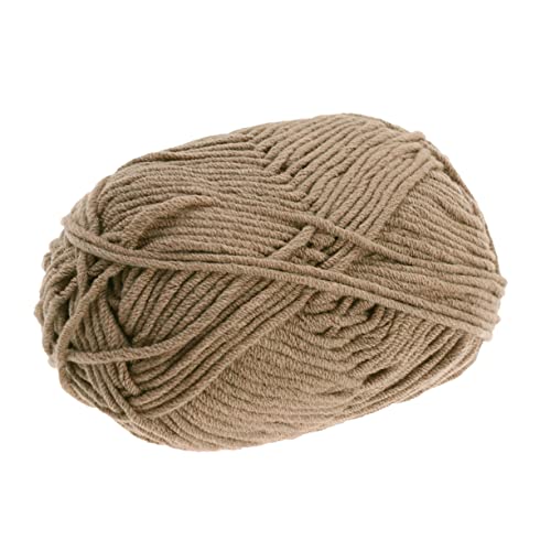 STOBOK Hilo De Algodón Con Leche Hilo Suave Para Crochet Hilo Acrílico Hilo De Algodón Para Crochet Línea De Algodón Hilo De Tejer Kit De Tejido Suave Hilo De Manta Simplemente Hilo