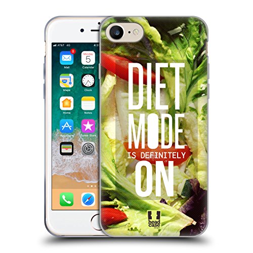 Coque Gel Protection Militaire iPhone SE MagSafe Salade Pensées