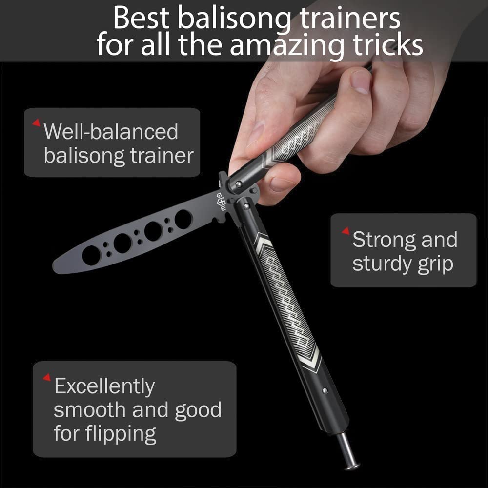 Buy Butterfly Knife Trainer Balisong Trainer Practice Butterfly