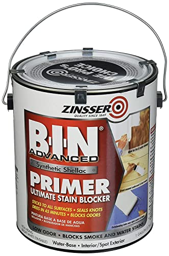 Rust-Oleum Zinsser B-I-N Advanced Synthetic Shellac Primer White Gallon